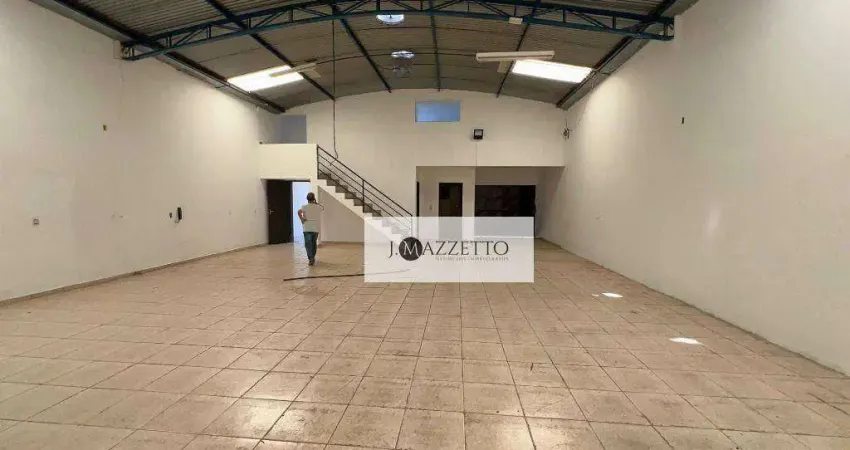 Galpão para alugar, 251 m² por r$ 7.340,00/mês - jardim cristina - indaiatuba/sp
