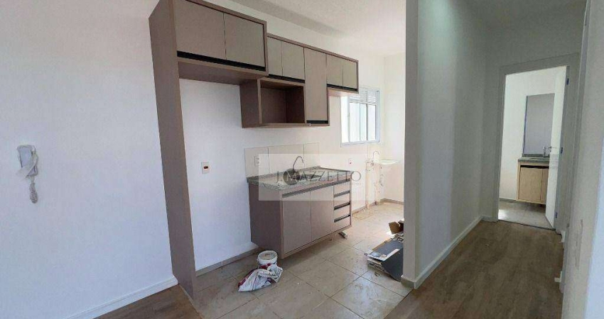 Apartamento com 2 dormitórios para alugar, 50 m² por R$ 2.780/mês - Evo Residence - Indaiatuba/SP