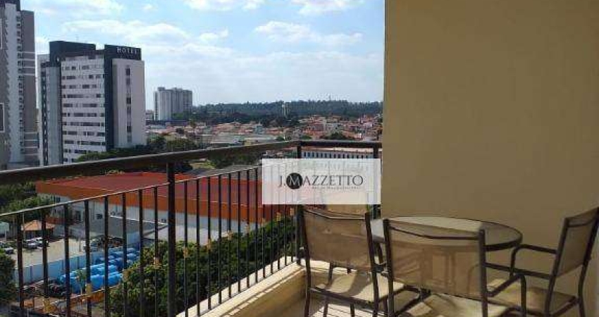 Apartamento com 3 dormitórios para alugar, 116 m² por R$ 8.360,00/mês - Cidade Nova I - Indaiatuba/SP