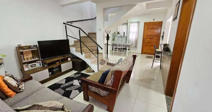 Sobrado com 3 dormitórios à venda, 94 m² por R$ 740.000,00 - Jardim Bela Vista - Indaiatuba/SP