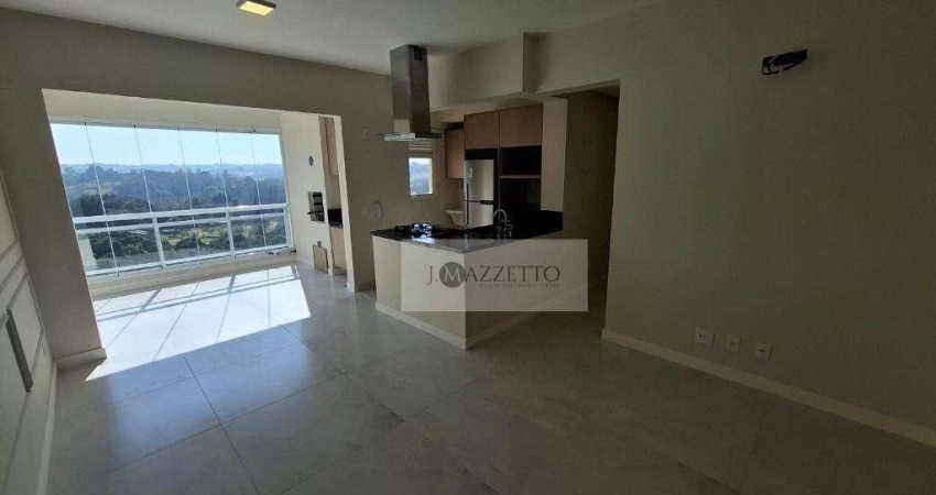 Apartamento com 2 suítes para alugar, 82 m² por R$ 6.685/mês - Vila Homero - Indaiatuba/SP