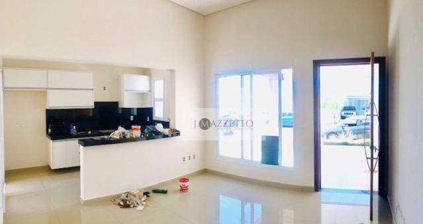 Casa com 3 dormitórios para alugar, 110 m² por R$ 5.480,00/mês - Jardim Park Real - Indaiatuba/SP