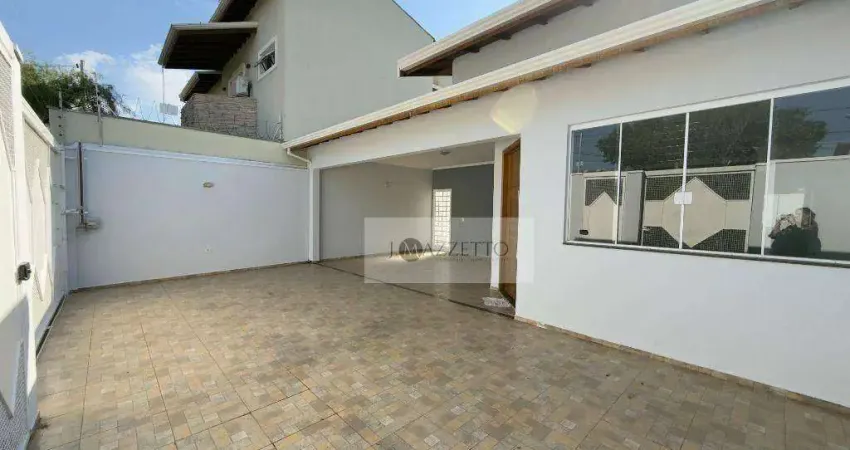 Casa com 3 dormitórios para alugar, 149 m² por R$ 5.190,00/mês - Jardim Regente - Indaiatuba/SP