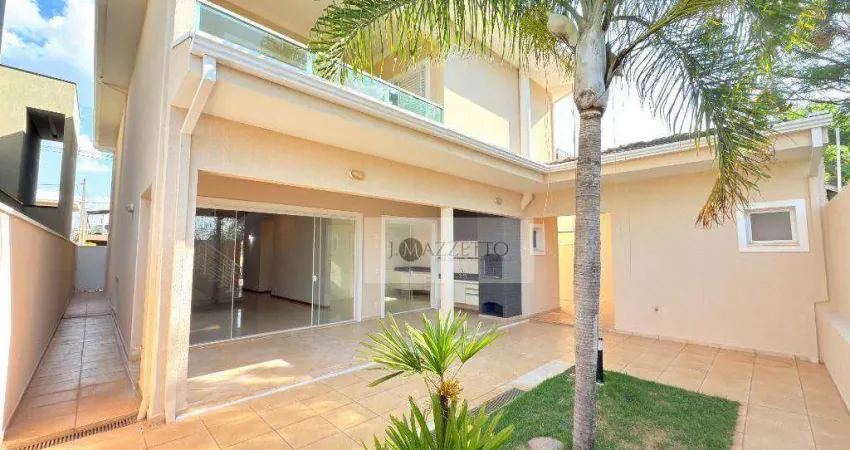 Sobrado com 3 dormitórios à venda, 288 m² por r$ 1.440.000,00 - jardim residencial alto de itaici - indaiatuba/sp