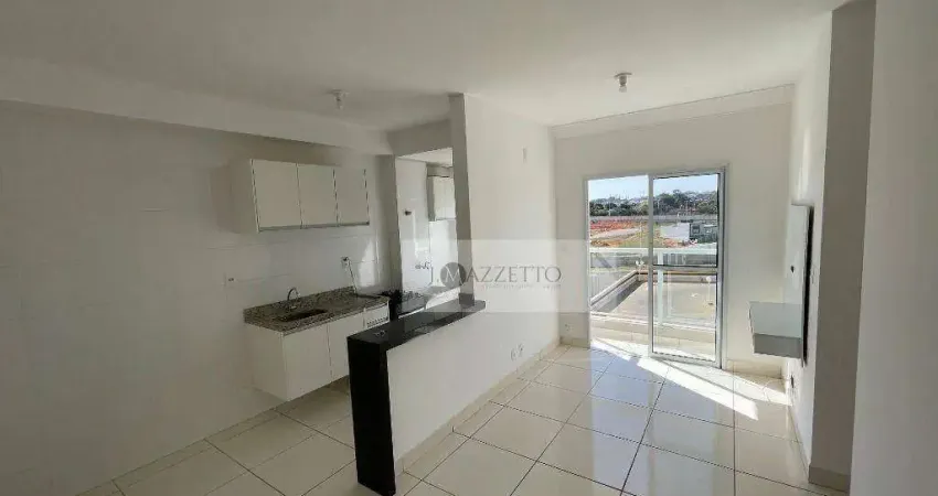 Apartamento com 2 dormitórios para alugar, 51 m² por r$ 2.690,00/mês - recreio campestre internacional viracopos vii - indaiatuba/sp
