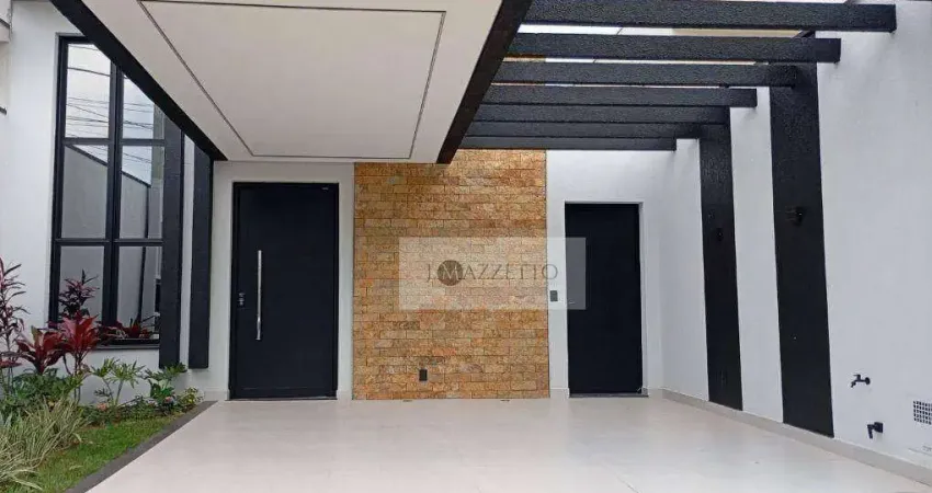 Casa com 3 dormitórios à venda, 105 m² por r$ 980.000,00 - jardim montreal residence - indaiatuba/sp