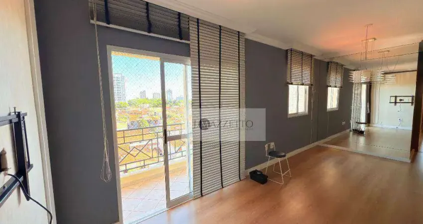 Apartamento com 3 dormitórios para alugar, 98 m² por r$ 4.470/mês - vila nossa senhora aparecida - indaiatuba/sp