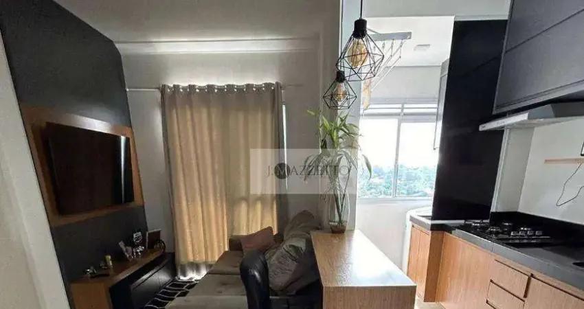 Apartamento com 2 dormitórios para alugar, 51 m² por r$ 3.545/mês - recreio campestre internacional viracopos vii - indaiatuba/sp