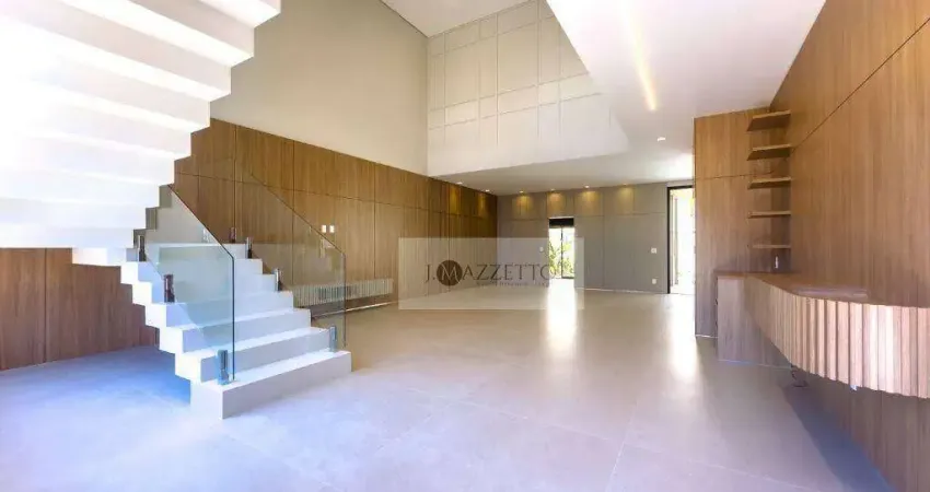 Sobrado com 4 dormitórios à venda, 287 m² por r$ 3.100.000 - jardim residencial maria dulce - indaiatuba/sp