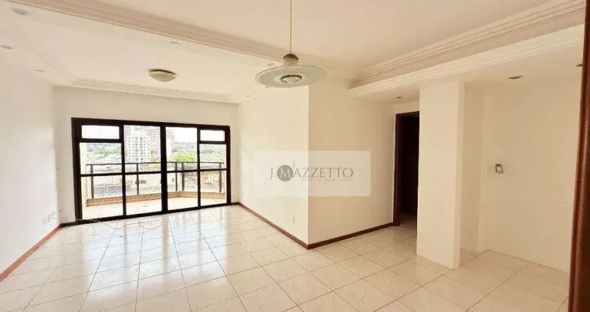 Apartamento com 3 dormitórios para alugar, 114 m² por r$ 4.620/mês - cidade nova i - indaiatuba/sp