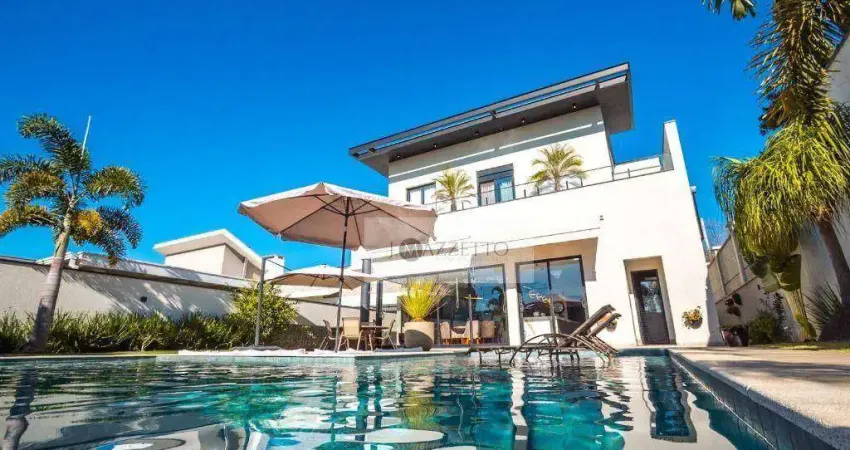 Sobrado com 3 suítes à venda, 405 m² por r$ 4.260.000 - jardim residencial helvétia park i - indaiatuba/sp