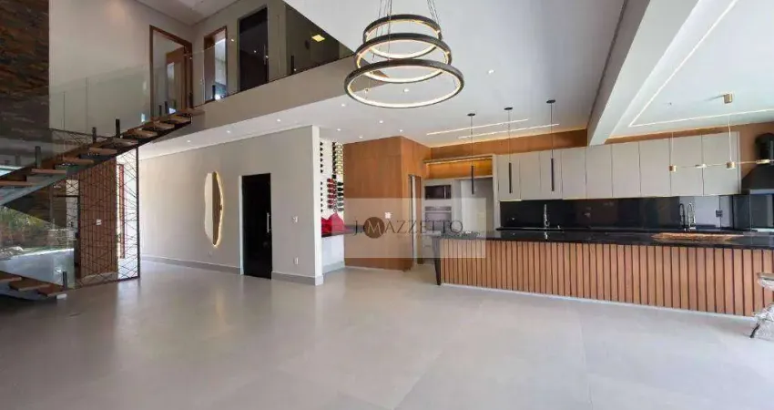 Sobrado com 3 dormitórios à venda, 262 m² por r$ 2.700.000 - jardins di roma - indaiatuba/sp