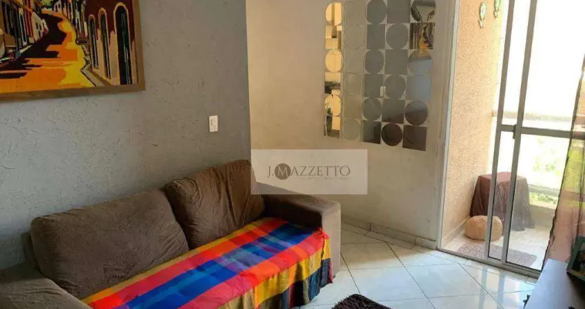 Apartamento com 2 dormitórios à venda, 67 m² por r$ 330.000,00 - vila brizzola - indaiatuba/sp