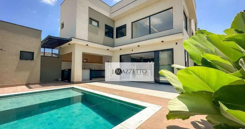 Sobrado com 3 dormitórios, 271 m² - venda por r$ 3.500.000,00 ou aluguel por r$ 18.050,00/mês - jardim villa romana - indaiatuba/sp