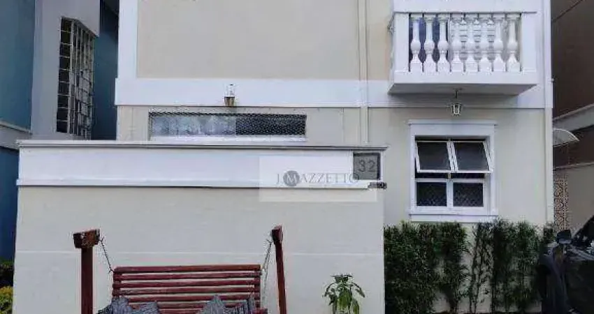 Sobrado com 3 dormitórios, 103 m² - venda por r$ 955.000,00 ou aluguel por r$ 7.445,52/mês - jardim morumbi - indaiatuba/sp