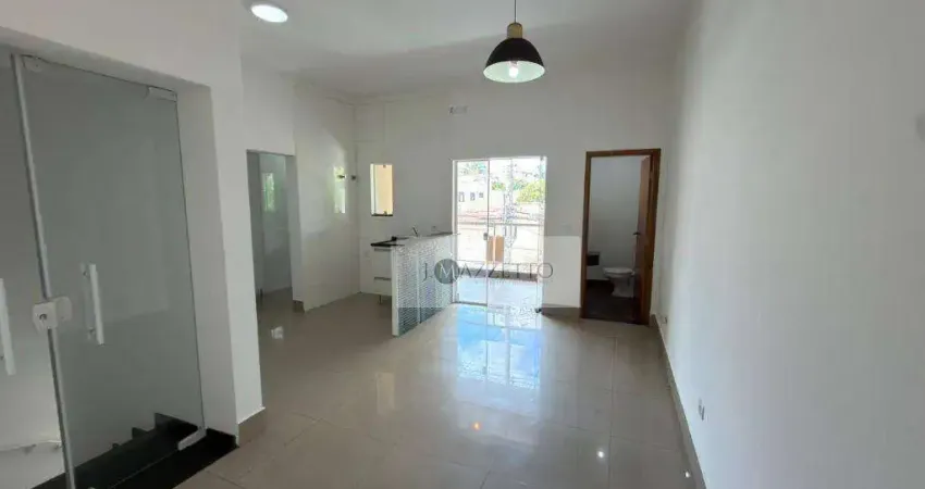 Casa com 3 dormitórios para alugar, 100 m² por R$ 2.890,00/mês - Vila Sfeir - Indaiatuba/SP