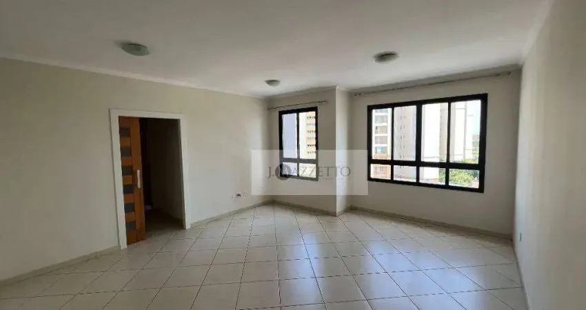 Apartamento com 3 dormitórios para alugar, 110 m² por R$ 4.870,00/mês - Jardim Pau Preto - Indaiatuba/SP