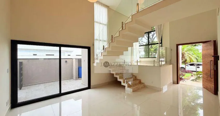 Sobrado com 4 dormitórios, 285 m² - venda por R$ 2.660.000 ou aluguel por R$ 14.090/mês - Jardim Reserva Bom Vive - Indaiatuba/SP