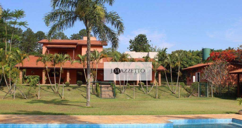 Chácara com 4 dormitórios à venda, 5230 m² por R$ 3.200.000,00 - Recanto dos Pássaros - Indaiatuba/SP