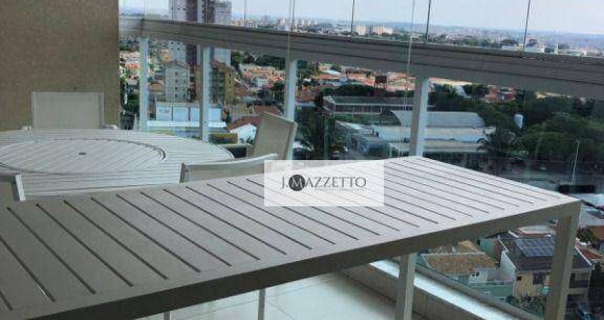 Apartamento com 3 suítes para alugar, 140 m² por R$ 11.640/mês - Vila Castelo Branco - Indaiatuba/SP
