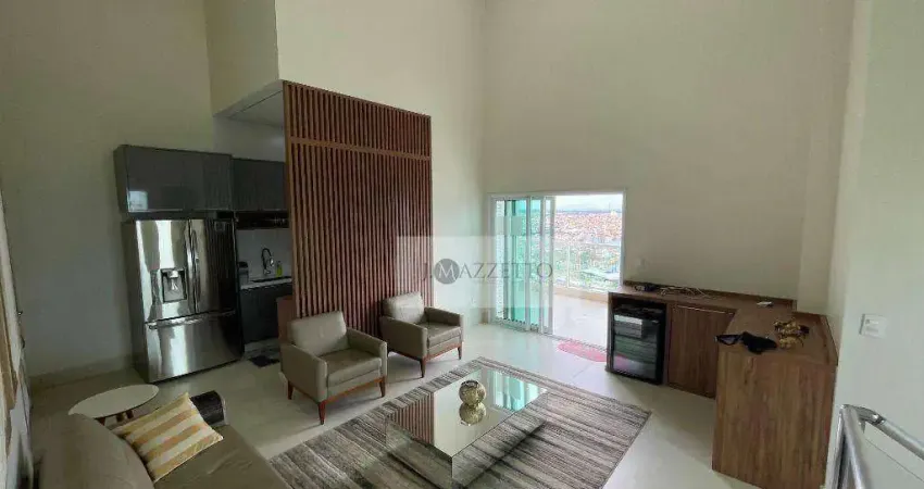 Cobertura com 3 dormitórios para alugar, 174 m² por r$ 11.060,00/mês - jardim pompéia - indaiatuba/sp
