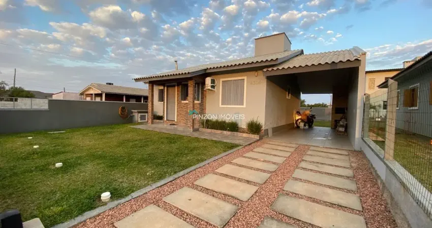 Casa nova mobiliada a apenas 450 metros do mar em arroio do sal