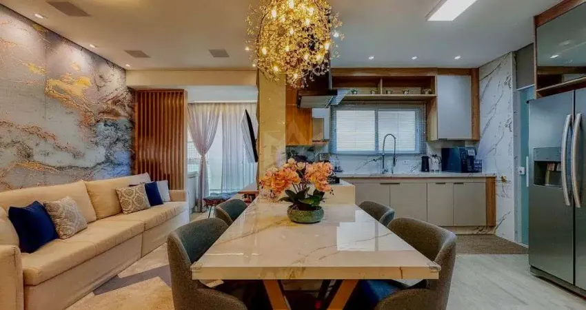 Apartamento a venda Praia Grande 2 quartos e lazer na cob no Canto do Forte