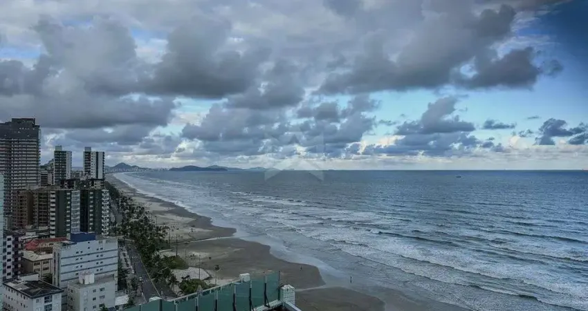 Apartamento Frente Mar à venda com 3 Quartos e lazer no Caiçara Praia Grande-SP