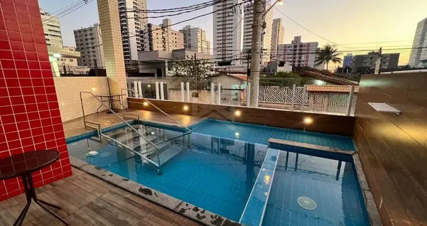 Apartamento 3 Quartos, Lazer Completo à Venda em Aviação, Praia Grande - SP