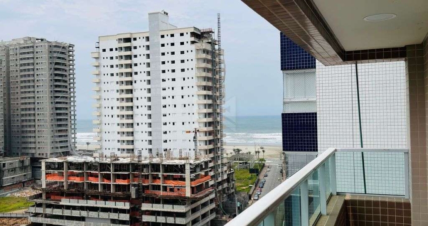 Apartamento a venda Praia Grande com 3 quartos suites e vista mar na Aviação