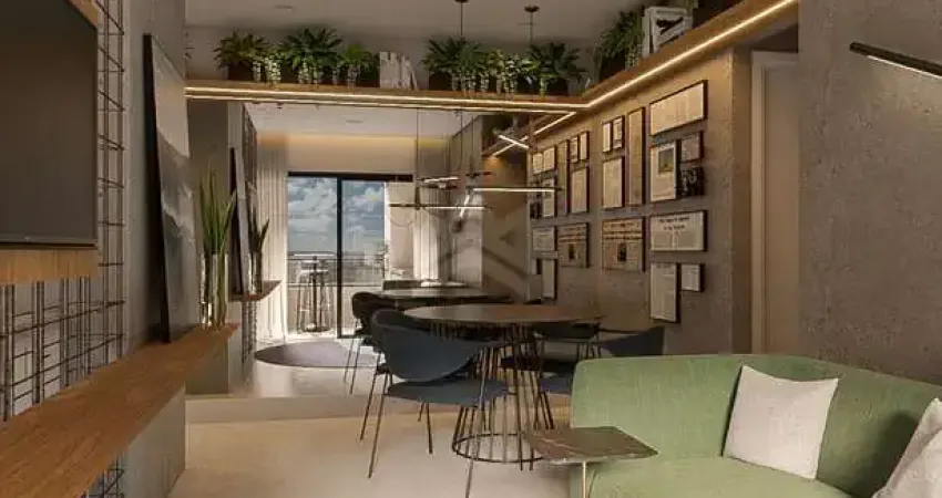 Apartamento 02 dormitórios em Construção bairro Marapé em Santos.