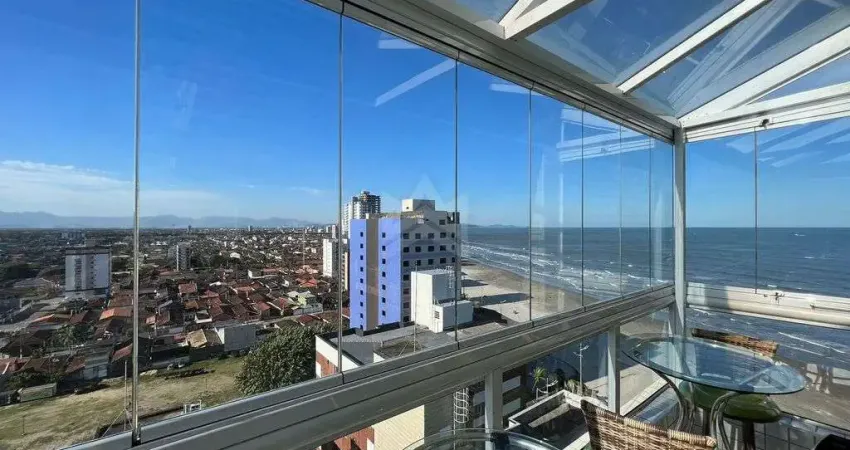 Cobertura Duplex Vista mar 3 suítes à venda no Caiçara Praia Grande-SP, 140 m²