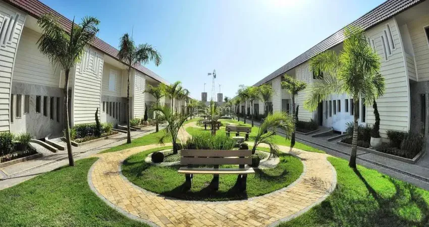 Sobrado com 2 quartos suites em condomínio de luxo na Mirim Praia Grande-SP