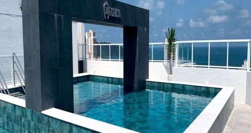 APARTAMENTO 2 DORMITÓRIOS 1 SUÍTE 82 M² - VILA GUILHERMINA, PRAIA GRANDE/SP