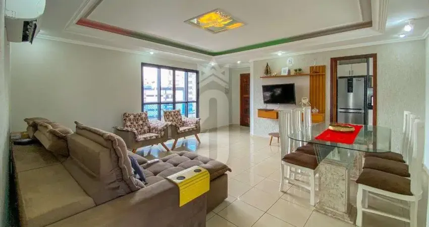 Cobertura em Praia Grande com 3 Quartos 2 SUÍTES 119M² Espaço Gourmet no Caiçara
