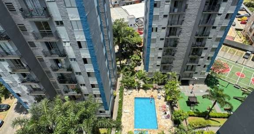 Apto à venda 58m2, com 2 dormitórios, sacada e lazer completo. Taboão, Diadema.