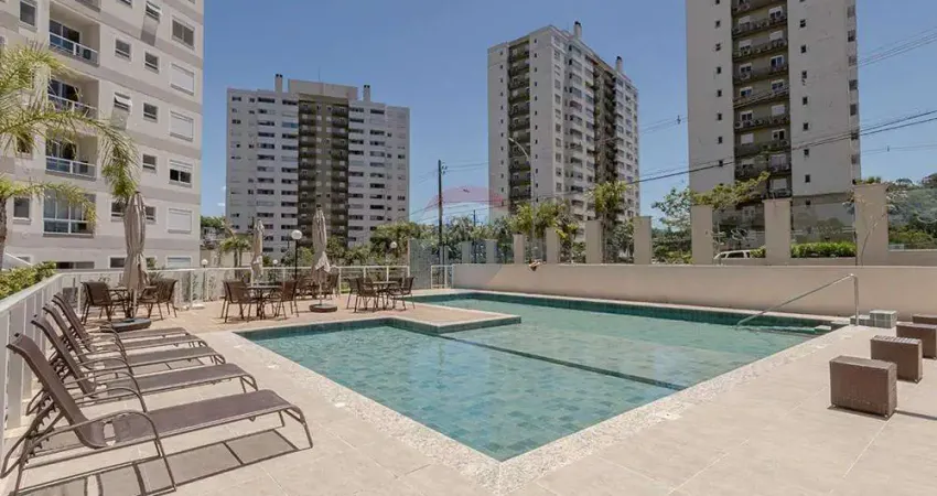 Apartamento de dois dormitórios com suíte, à venda no jardim carvalho.