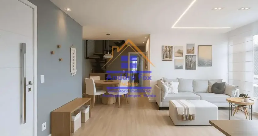 Cobertura,  2 salas, varanda, 4 quartos com armários,2 suítes, terraço, 2 vagas à venda, 182m², r$