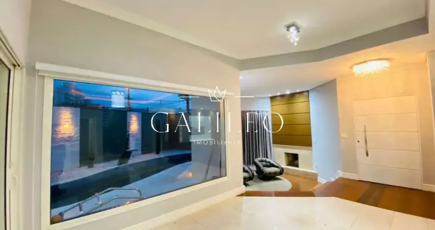Casa  Alto Padrão  em condomínio para locação em Jundiaí-SP, bairro Samambaia: 4 quartos, 2 suítes, 4 salas, 4 banheiros, 4 vagas, 434m².