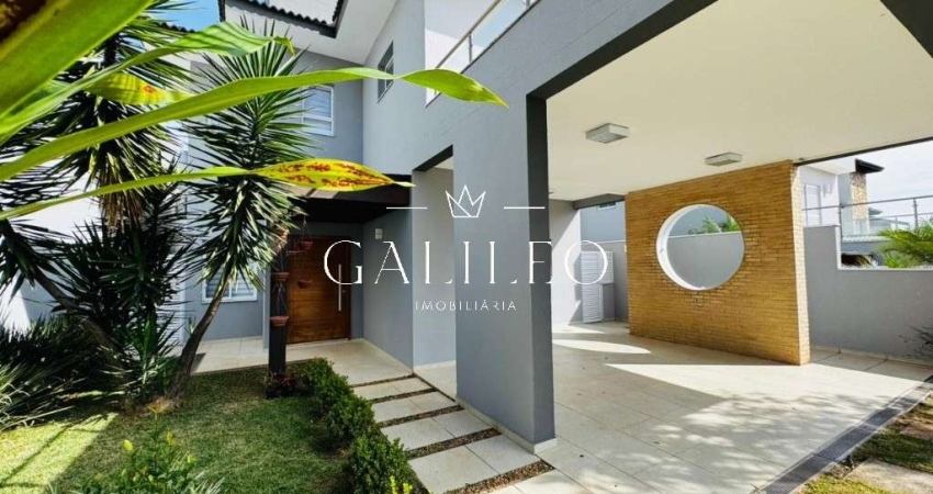 Casa de luxo em condomínio no Engordadouro, Jundiaí-SP: 3 quartos, 3 suítes, 4 salas, 5 banheiros, 2 vagas, 250m². Venha conferir!