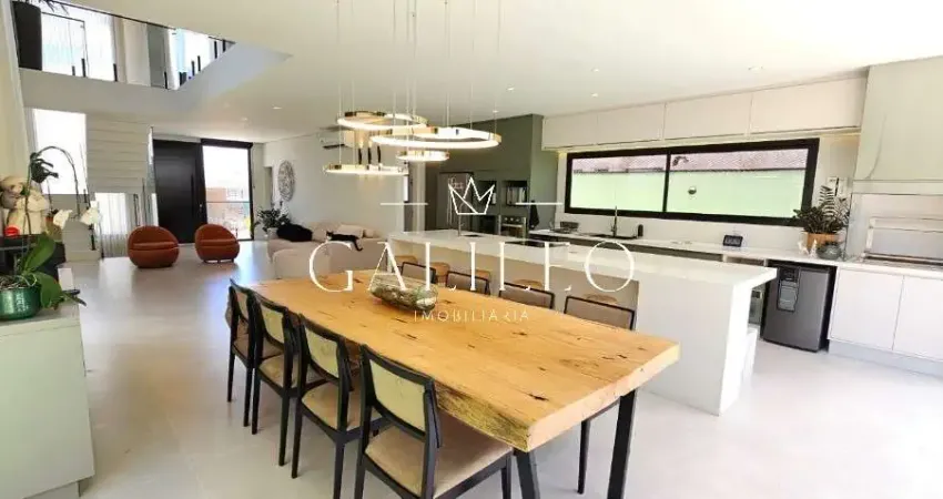 Casa com 4 dormitórios e 3 suítes de alto padrão à venda no condomínio reserva ermida ll - jundiaí - sp!