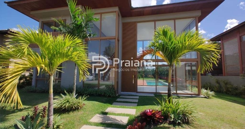 Luxuosa casa em condomínio à venda em Praia do Forte, Mata de São João-BA: 5 quartos, 5 suítes, 1 sala, 6 banheiros, 4 vagas, 380m².
