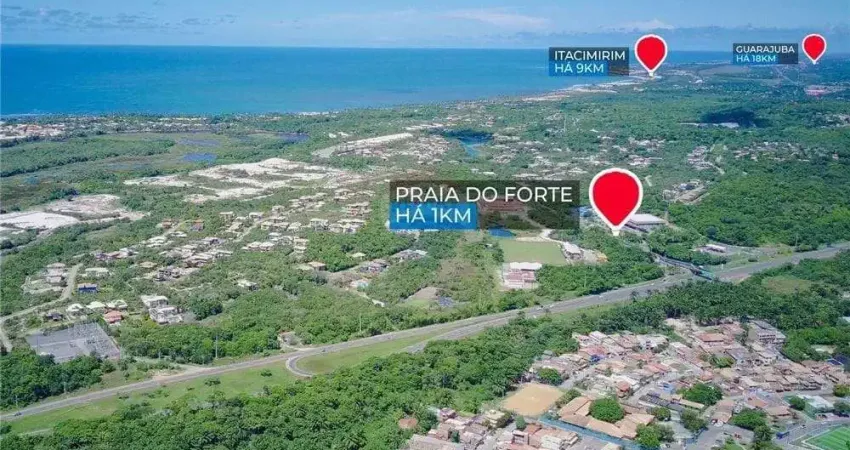 Terreno à venda em Açu da Torre Mata de São João-BA, bairro, com 5.000m² de área! Imperdível oportunidade de investimento!