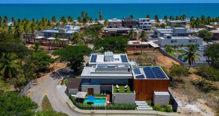 Imponente mansão em condomínio de luxo em Guarajuba, Camaçari-BA: 5 quartos, 5 suítes, 3 salas, 6 banheiros, 2 vagas, 417m².
