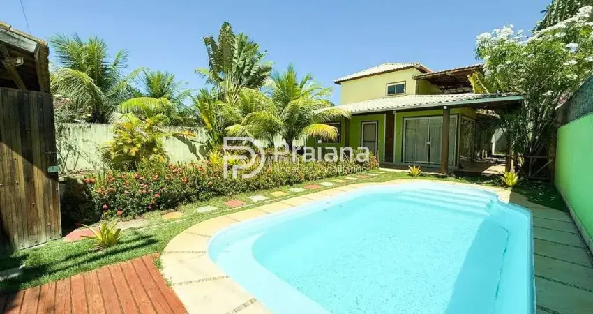 Casa à venda em Itacimirim| 5 suítes, 2 salas, 6 banheiros, 3 vagas, 221,60m²| R$ 1.170.000,00