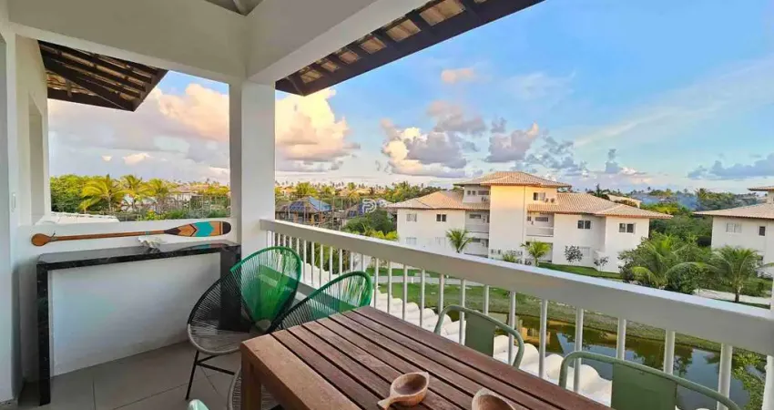 Lindo Apartamento de 3 quartos à venda em Praia do Forte, Mata de São João-BA: 1 suite, 1 sala, 3 banheiros, 90m².