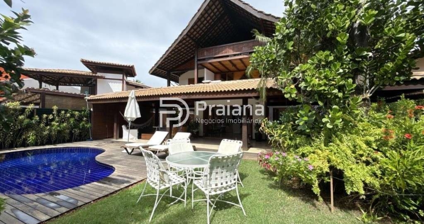 CASA PARA LOCAÇÃO TEMPORADA COM 5 SUÍTES EM PRAIA DO FORTE- ALDEIA DOS PESACADORES
