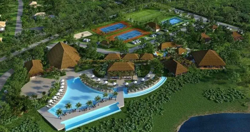 Terreno em condomínio de luxo na Praia do Forte, Mata de São João-BA: 594m² de área para venda!