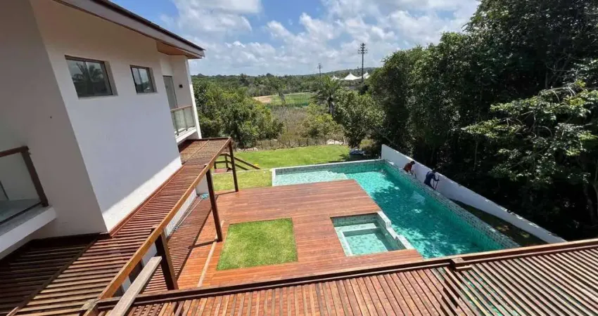 Casa de luxo à venda em condomínio na Praia do Forte, Mata de São João-BA: 5 quartos, 5 suítes, 6 banheiros, 4 vagas, 800m².