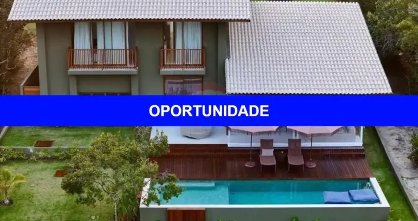 Casa VENDA EM PRAIA DO FORTE CONDOMÍNIO ILHA DOS PÁSSAROS, 5 quartos, 3 suítes, 3 salas, 6 banheiros, 4 vagas, 350m² - Mata de São João-BA